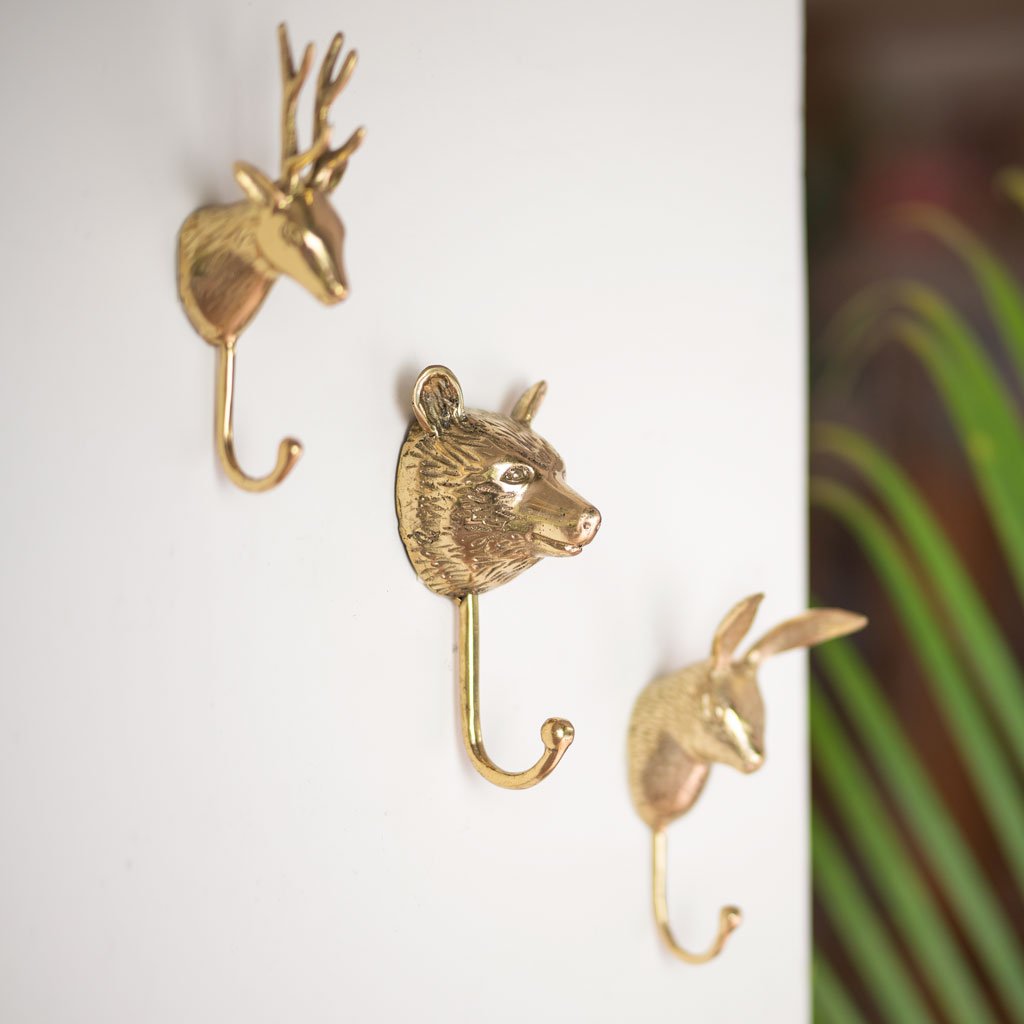 Brass Hook Bear