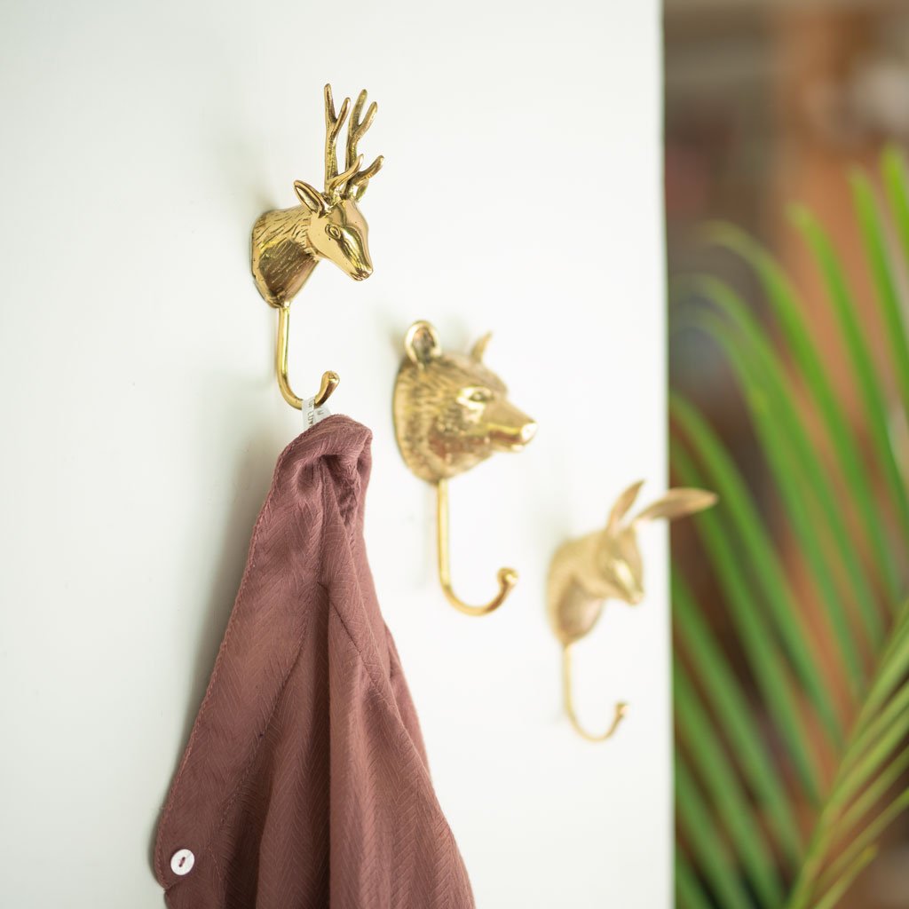 Brass Hook Deer