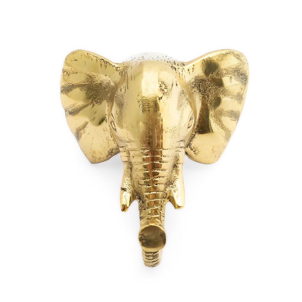 Brass Hook Elephant