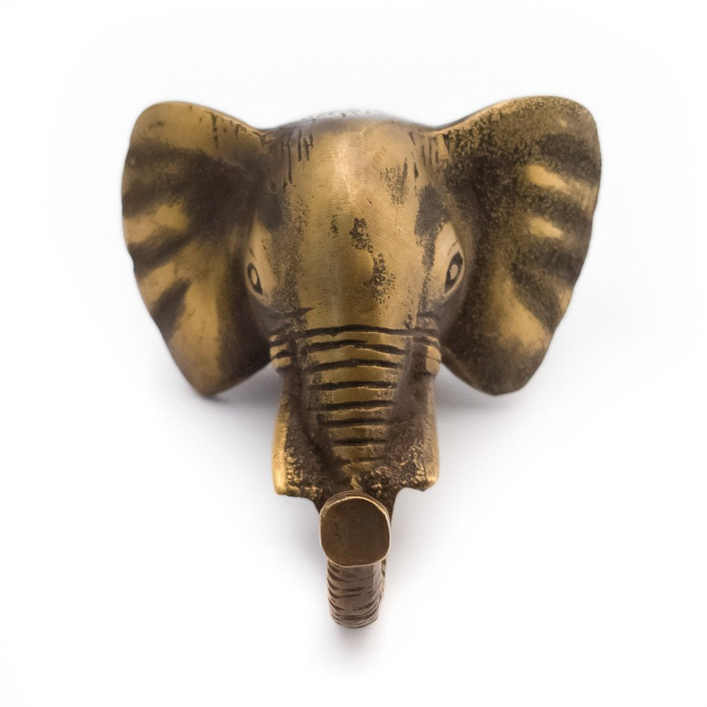 Brass Hook Elephant